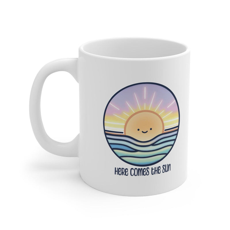 Here Comes the Sun Mug – Cheerful Ceramic Coffee Cup