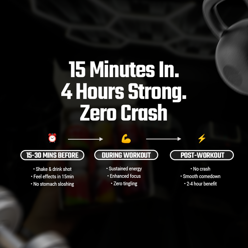 Pre-Workout Shot - Apple & Mango (6 x 60ml)