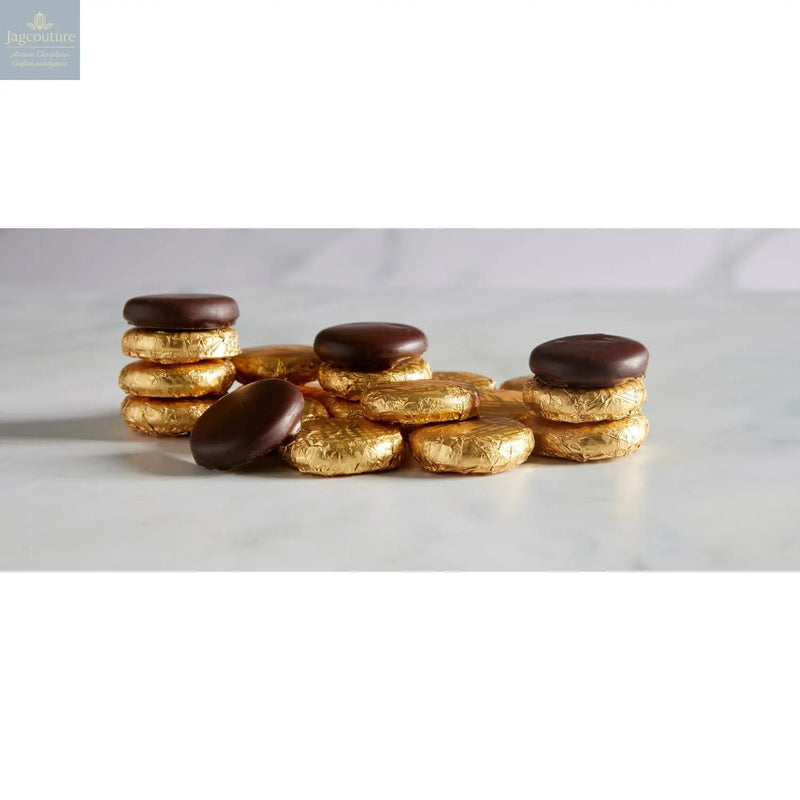 Irish Cream crème - dark chocolate covered fondant in gold coloured foil 120pcs