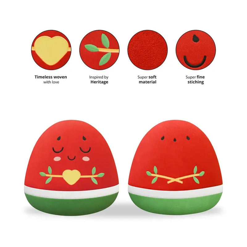 Nūr Watermelon Keyring (8cm) | Islamic Toys for Kids