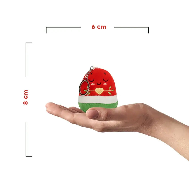 Nūr Watermelon Keyring (8cm) | Islamic Toys for Kids