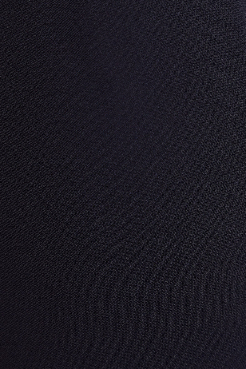 Blanche Sustainable Satin Back Crepe Maxi Skirt - Black