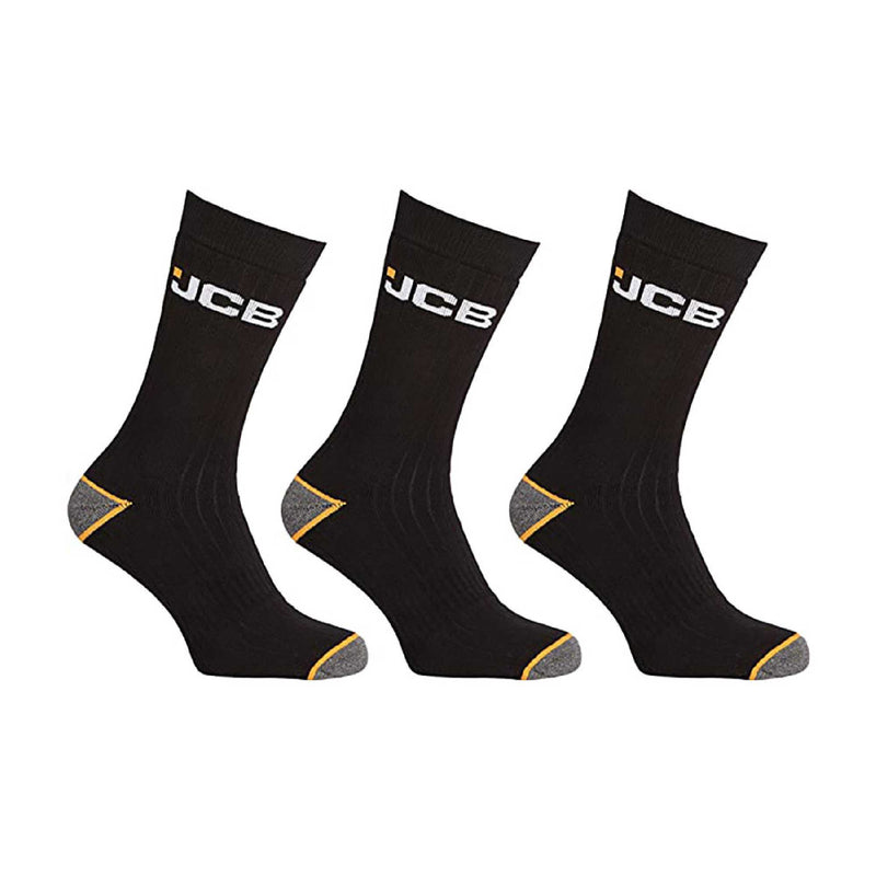 3 Pack Mens Outdoor Activity Reinforced Work Socks for Boots