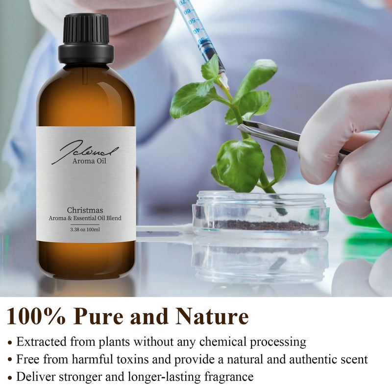 JCLOUD Christmas Essential Oil for Scent Air Machine | Hotel Scent Diffuser Oil 100mL
