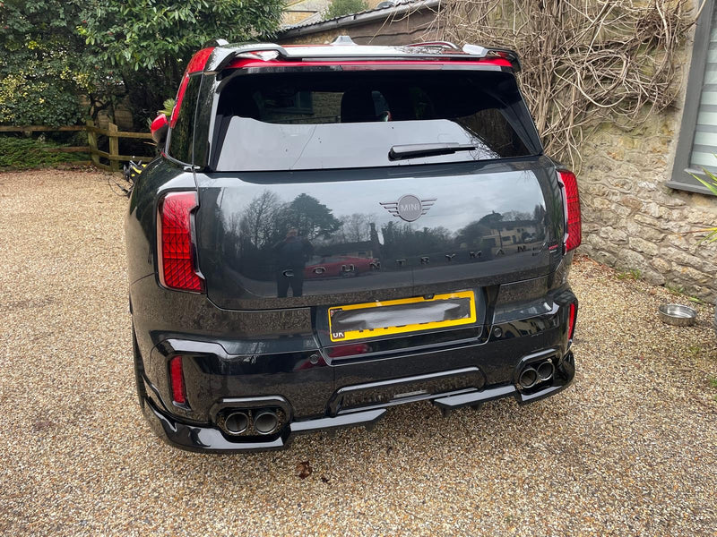 Maxton Design - Rear Splitter (Vertical Bars) Mini Countryman JCW U25