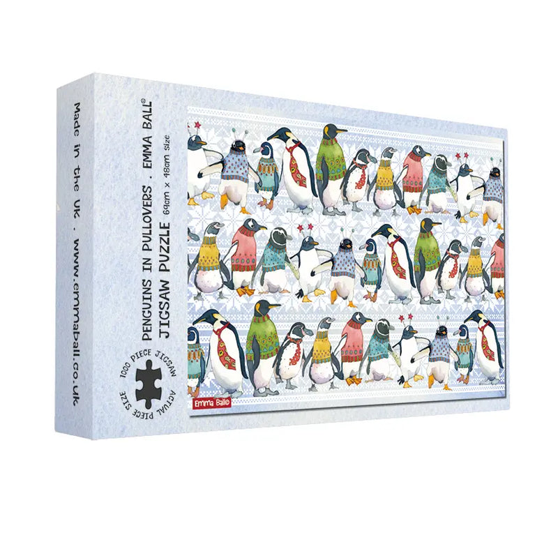 Penguins in Pullover 1000 piece Boxed Jigsaw JIG14