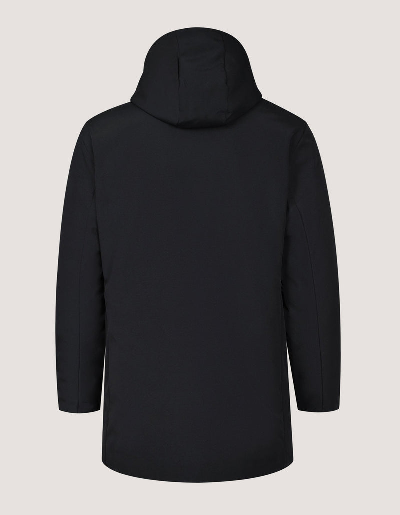 Black Waterproof Long Jacket
