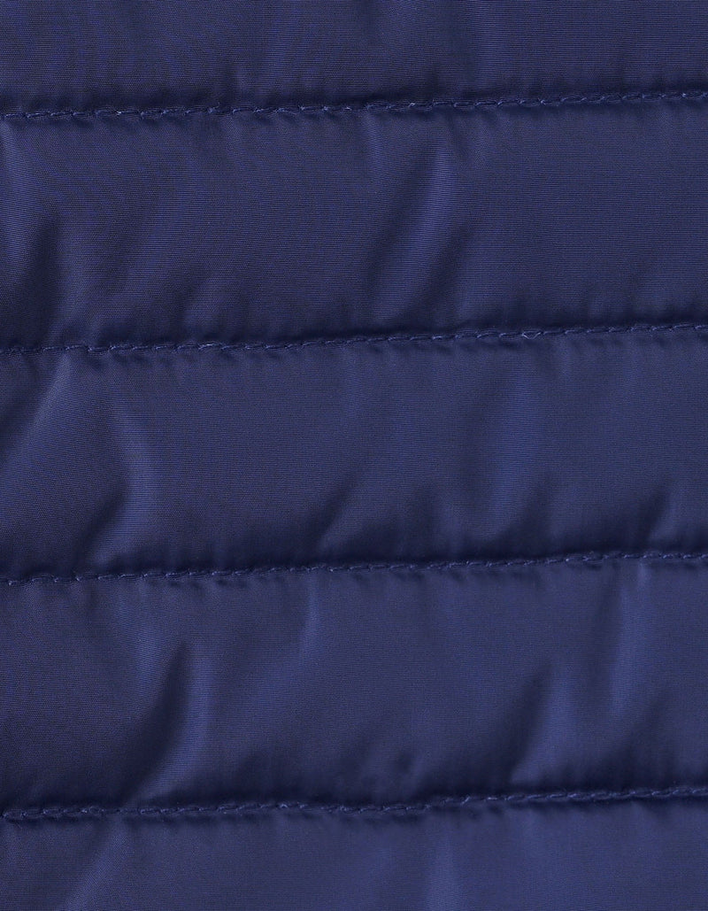 Navy Hooded Gilet