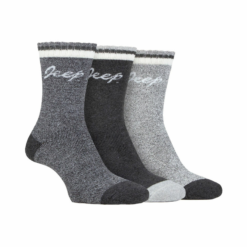 3 Pack Ladies Performance Boot Socks | Women's Ribbed Cushioned Comfort Socks