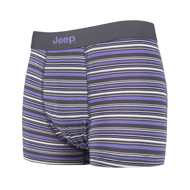 2 Pack Mens Soft Natural Bamboo Fibres Comfortable Fitted Trunks