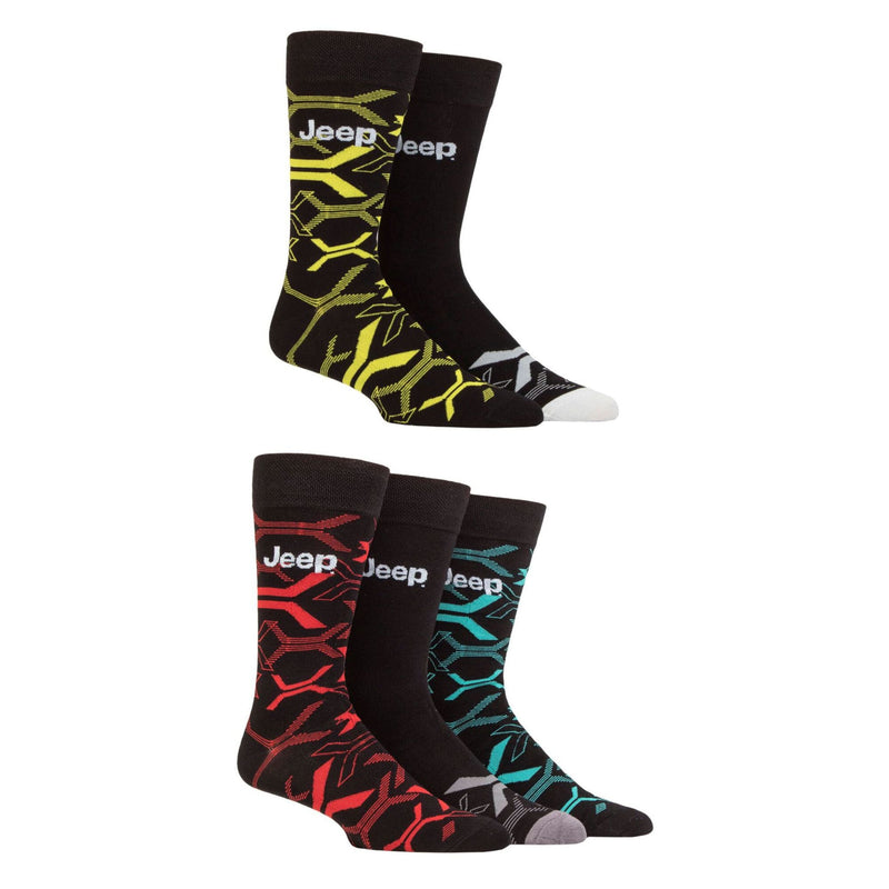 Breathable Men's Bamboo Socks: 5-Pack Everyday Leisure & Dress