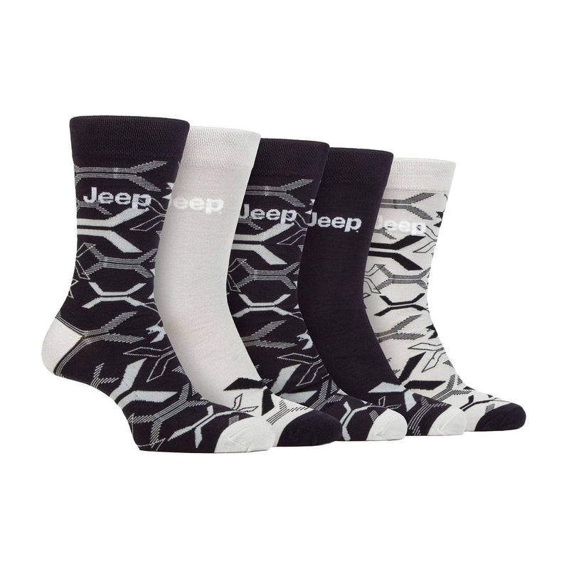 Breathable Men's Bamboo Socks: 5-Pack Everyday Leisure & Dress