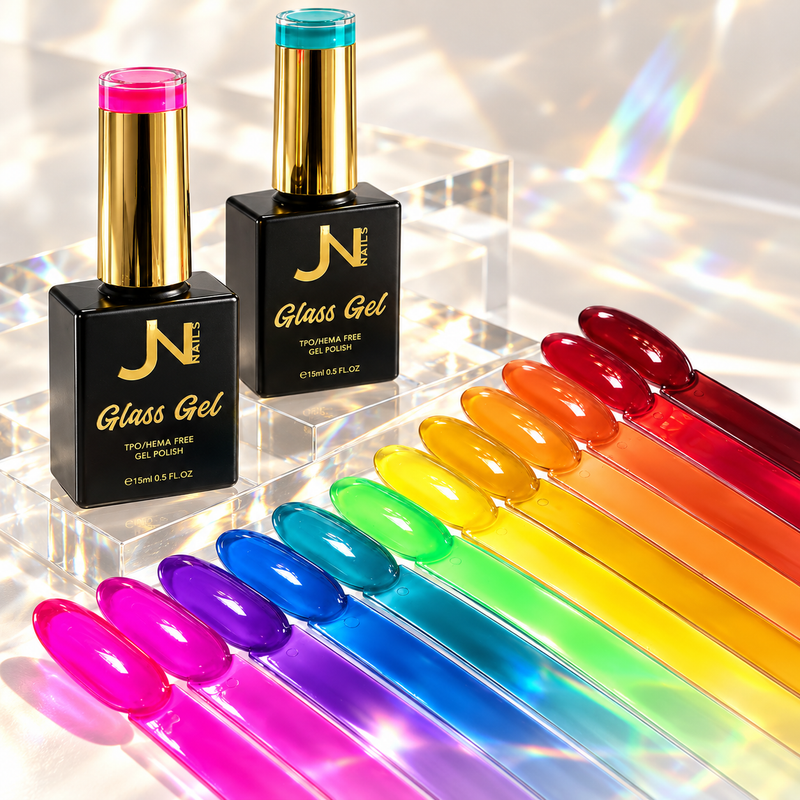 GLASS GEL - Full Collection of 12 colours (GG)