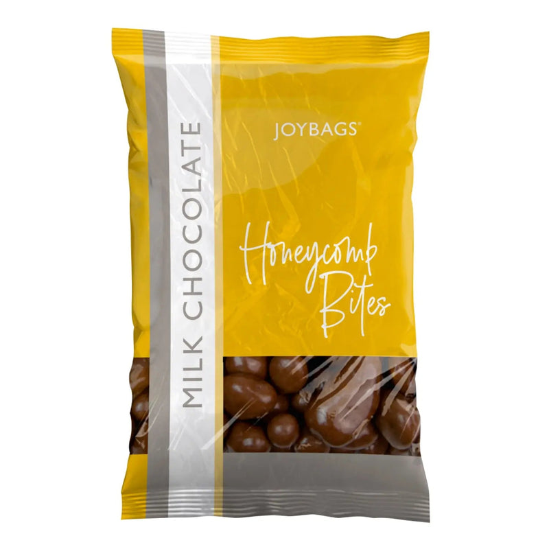 Joybags milk chocolate covered honeycomb bites