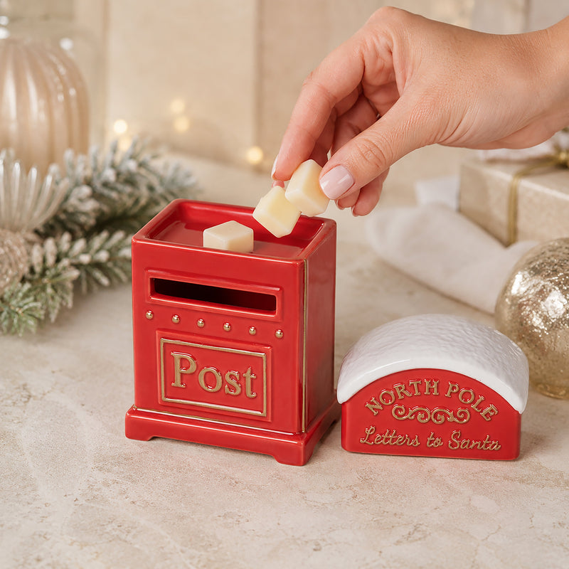 Christmas Post Box Oil and Wax Burner