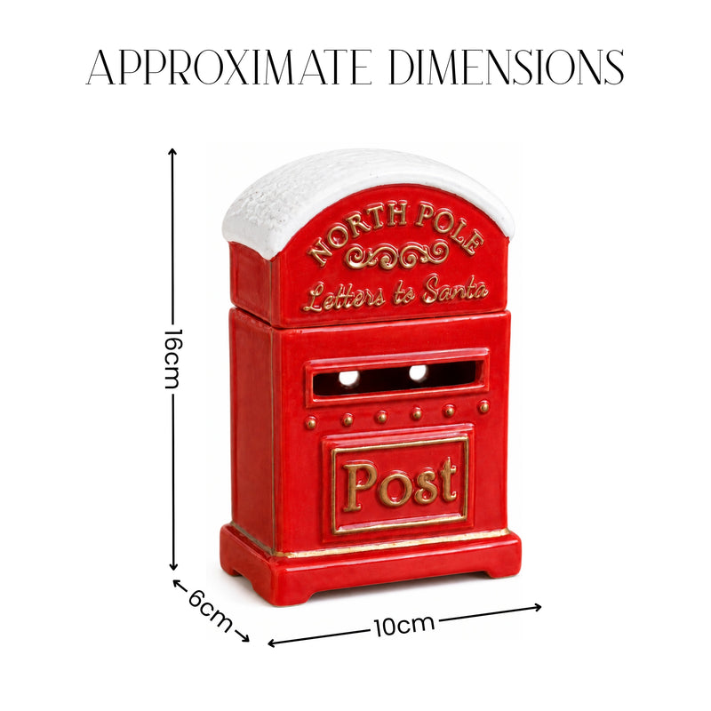 Christmas Post Box Oil and Wax Burner