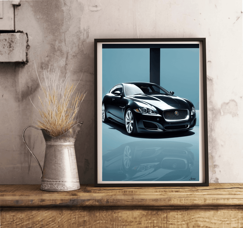 Luxury Car Wall Art | Sleek Showroom-Inspired Auto Print