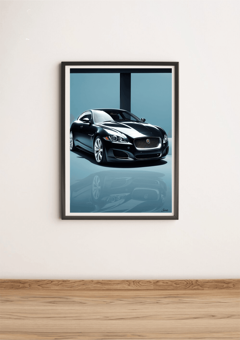 Luxury Car Wall Art | Sleek Showroom-Inspired Auto Print