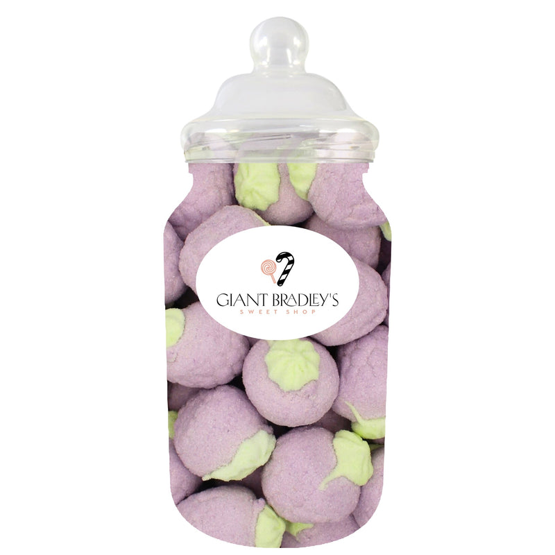 Jelly Filled Blackberry Marshmallows