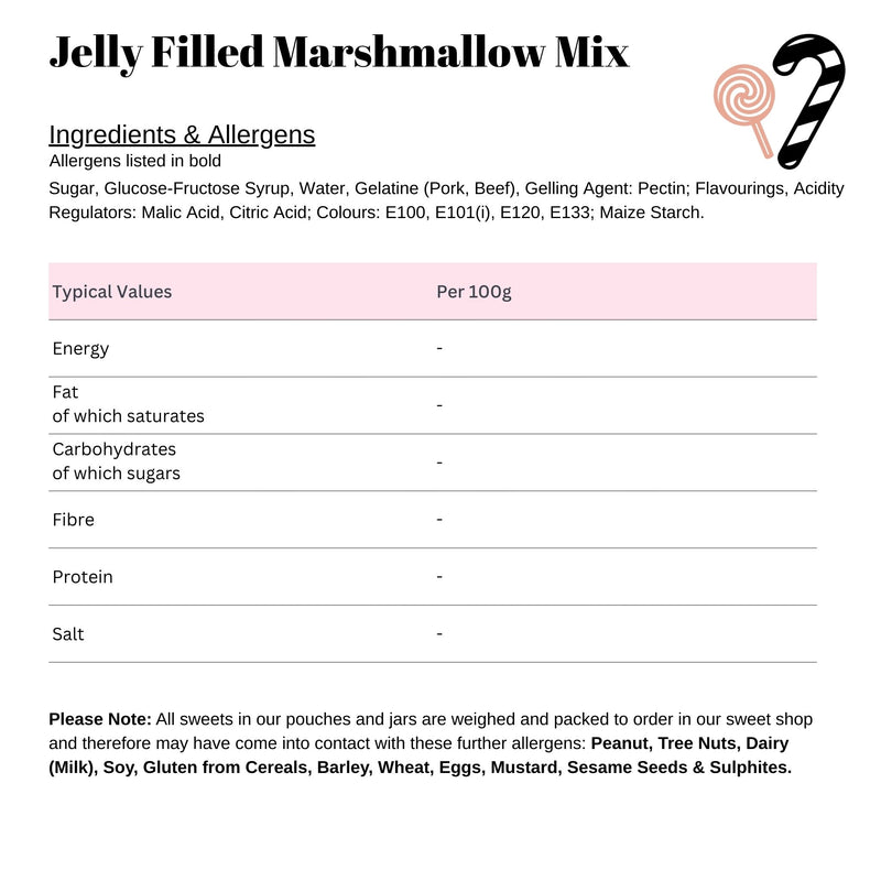 Jelly Filled Marshmallows Mix