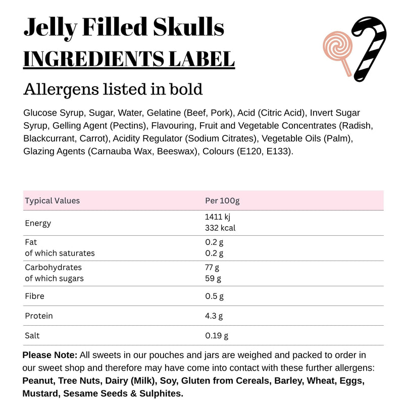 Jelly Filled Skulls