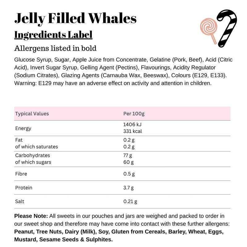 Jelly Filled Whales