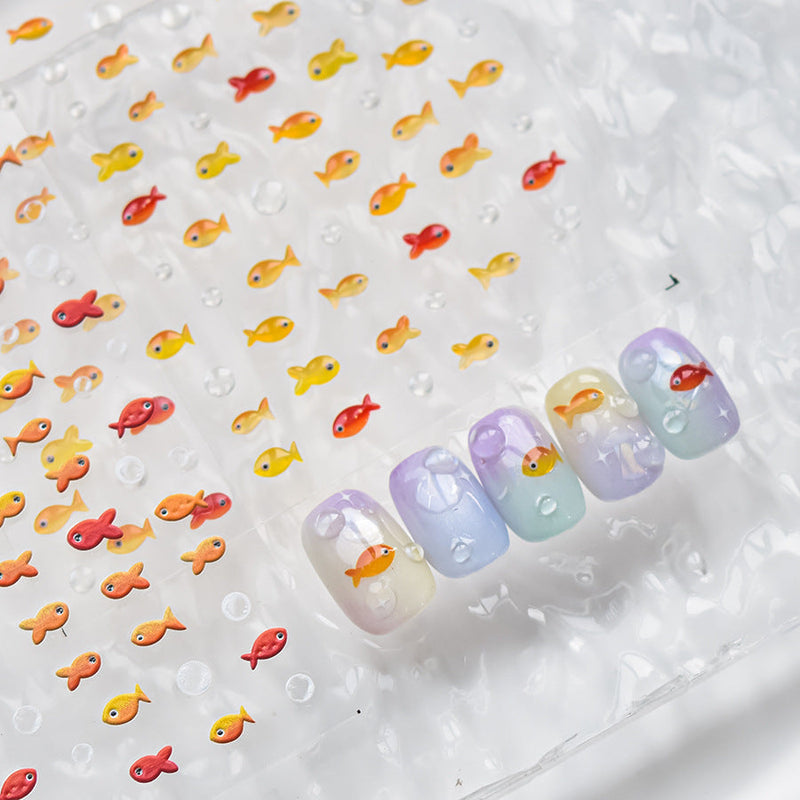 Hello Claws | Jelly Fish Nail Deco Sticker