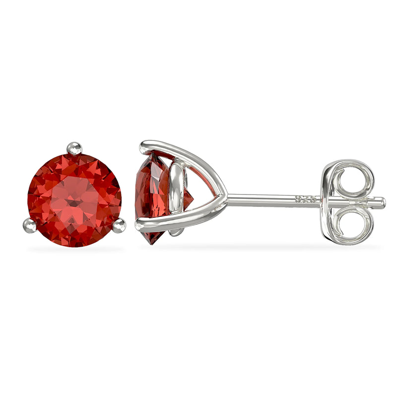 July Birthstone Stud Earrings