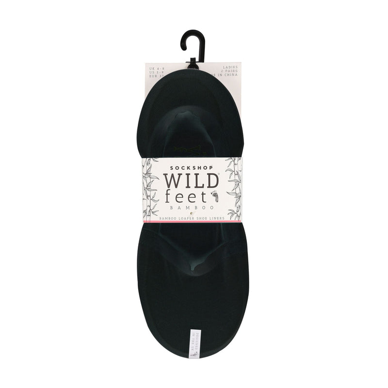 2 Pack Ladies Laser Cut Loafer Invisible Socks