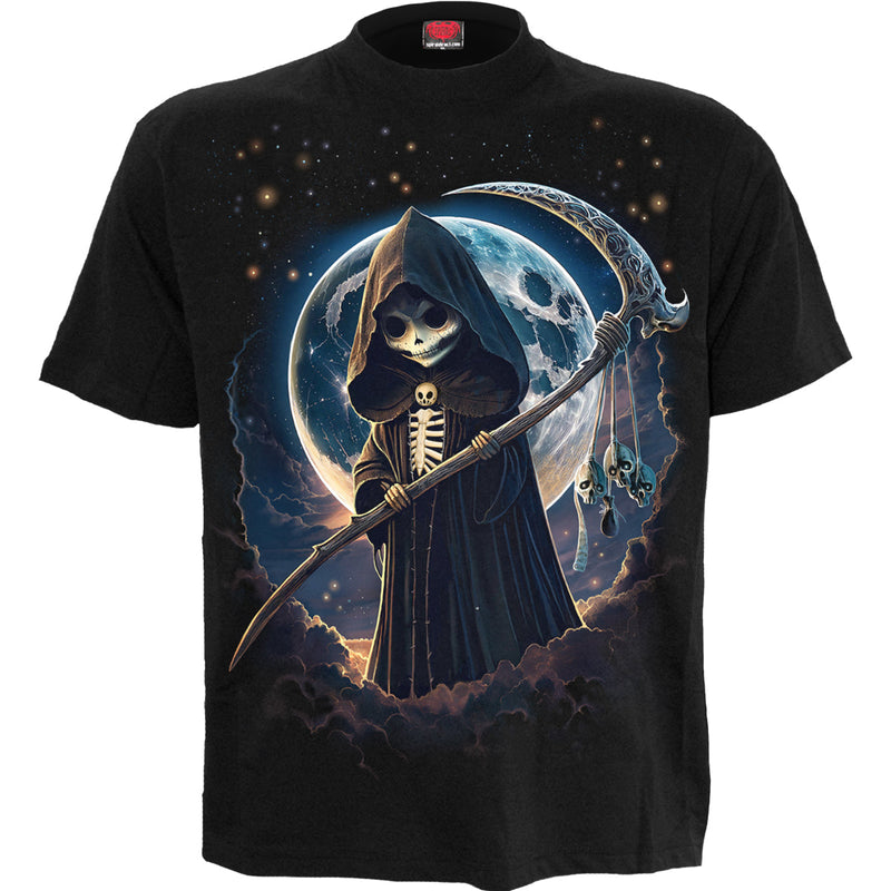REAPERETTE - Front Print T-Shirt Black