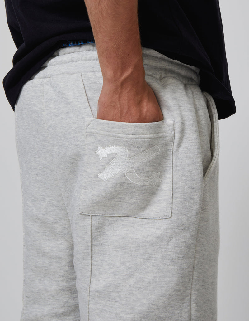 GREY/BLACK REVERSIBLE SHORTS
