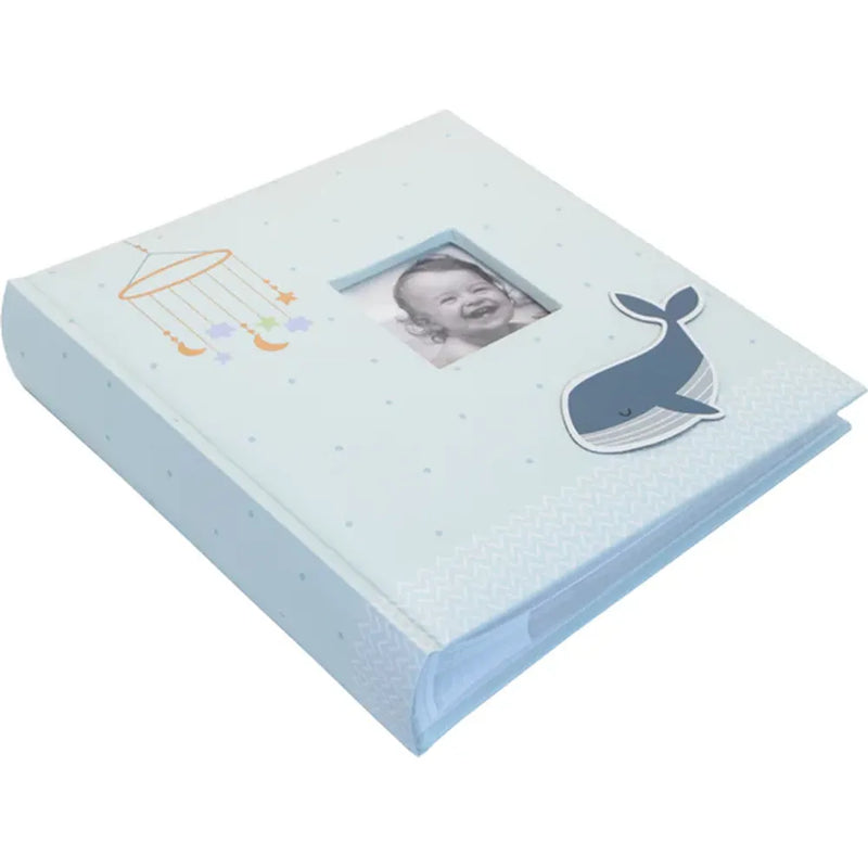 Kenro Blue Whale Baby Album for 200 6x4" Photos