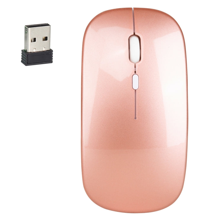 HXSJ M80 2.4GHz Wireless 1600DPI Three-speed Adjustable Optical Mute Mouse, Black, Grey, Gold, Rose Gold, Silver, White