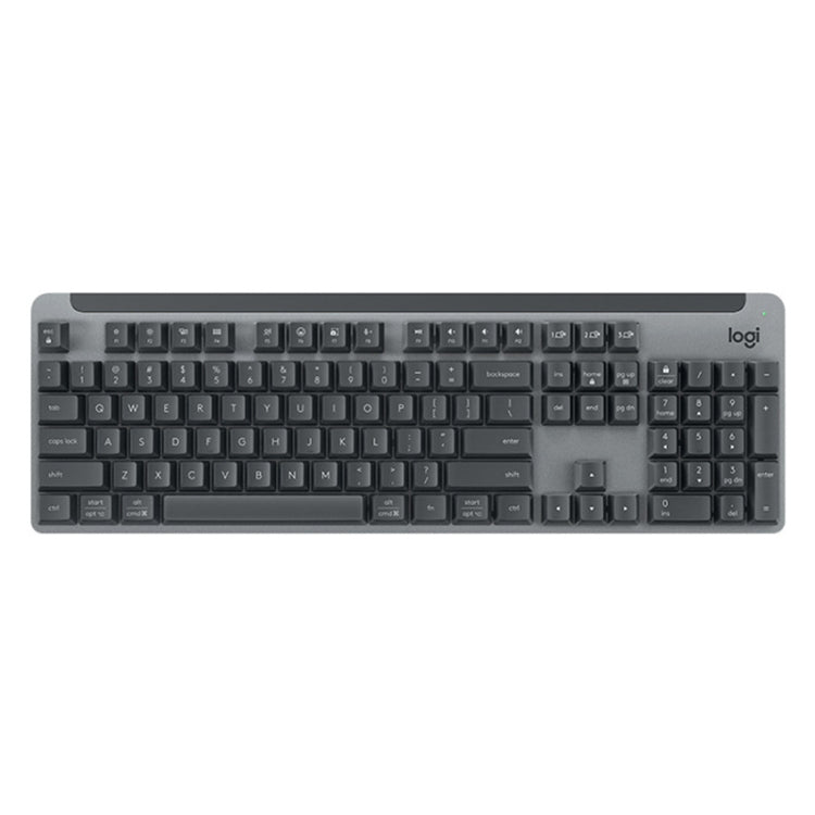 Logitech K865 104 Keys Wireless Bluetooth Mechanical Keyboard, Red Shaft, K865