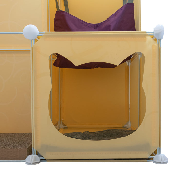 Kitty Cubby Cat Cube Play Tower MIDI
