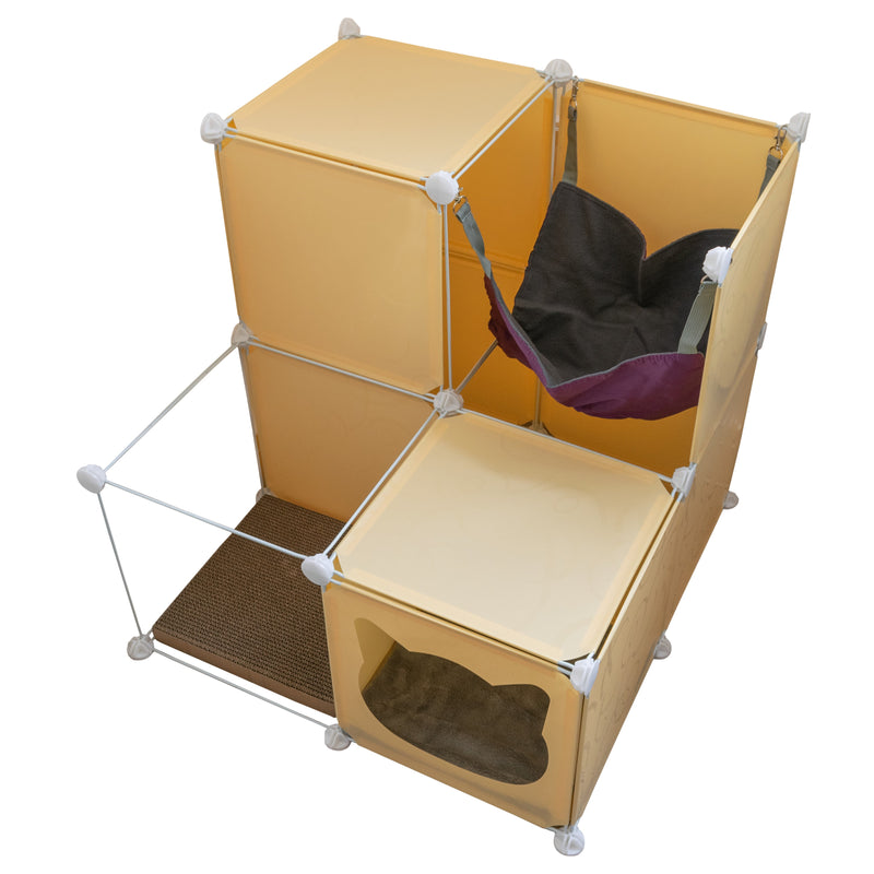 Kitty Cubby Cat Cube Play Tower MIDI