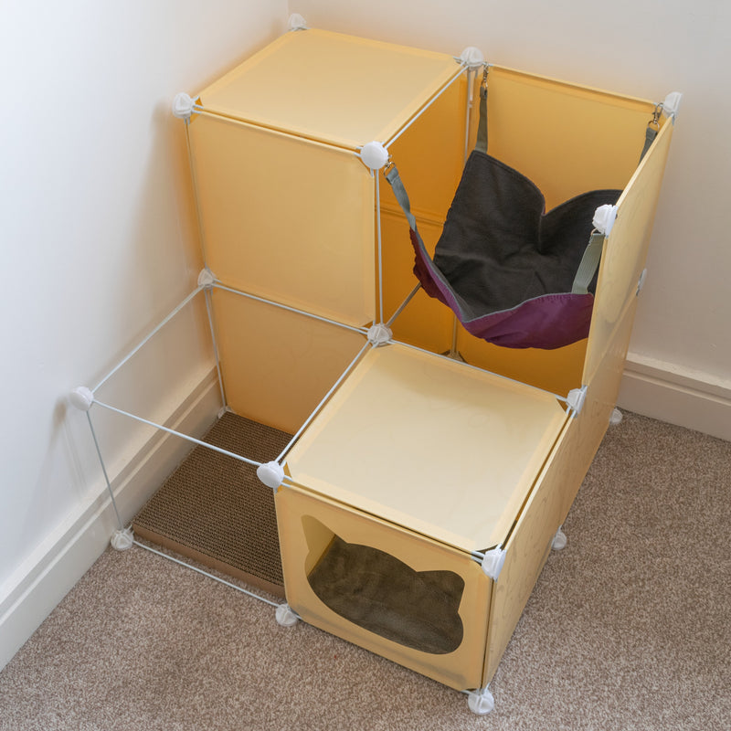 Kitty Cubby Cat Cube Play Tower MIDI