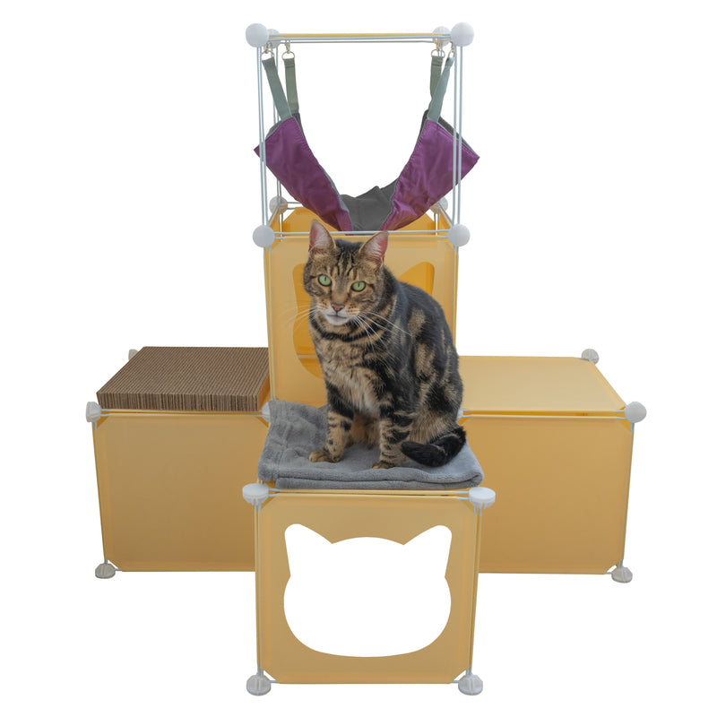 Kitty Cubby Cat Cube Play Tower MIDI