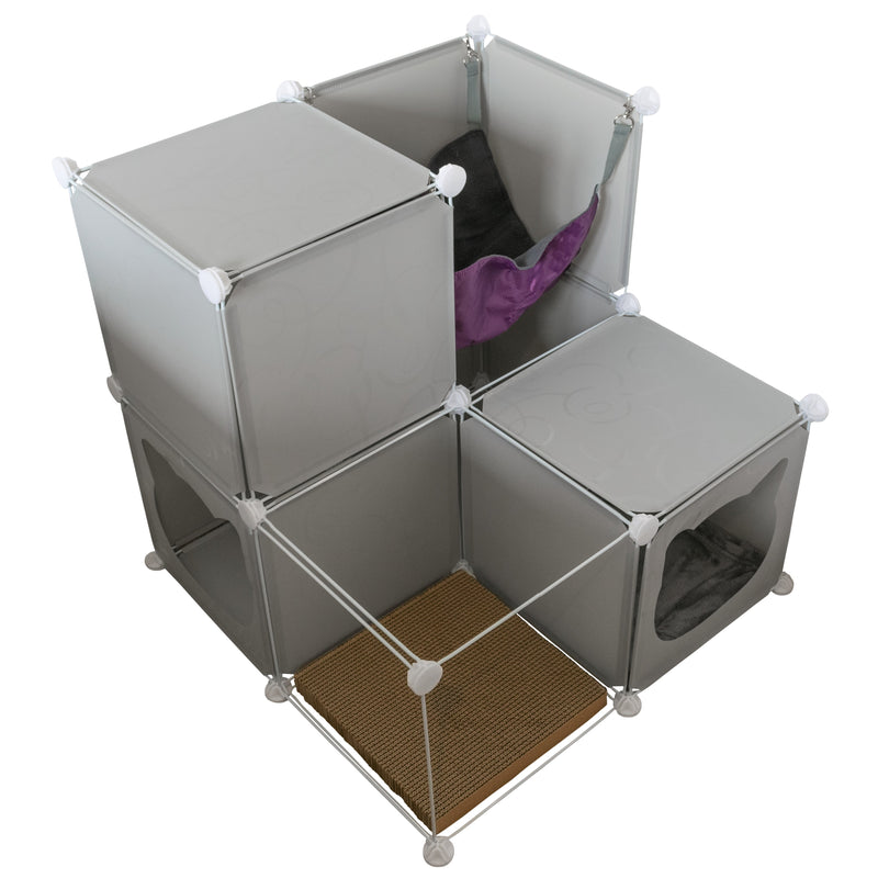 Kitty Cubby Cat Cube Play Tower MIDI