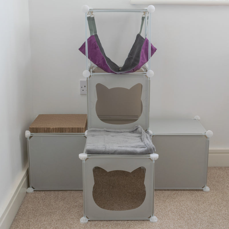 Kitty Cubby Cat Cube Play Tower MIDI