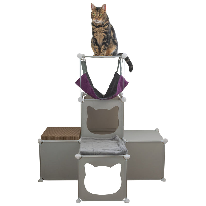 Kitty Cubby Cat Cube Play Tower MIDI