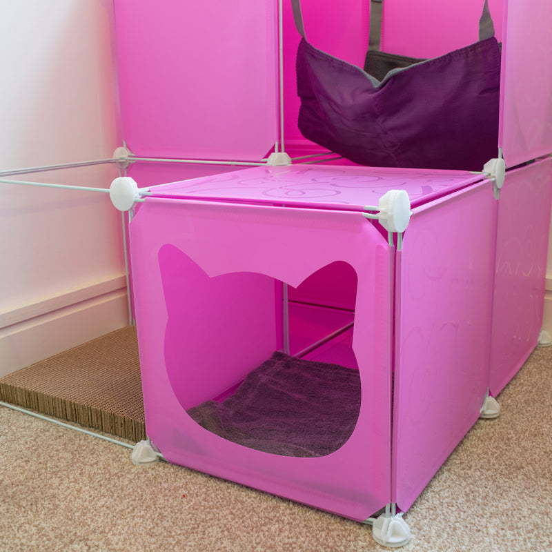 Kitty Cubby Cat Cube Play Tower MIDI