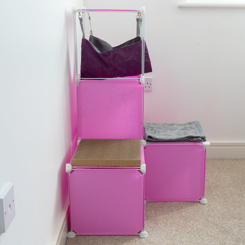 Kitty Cubby Cat Cube Play Tower MIDI