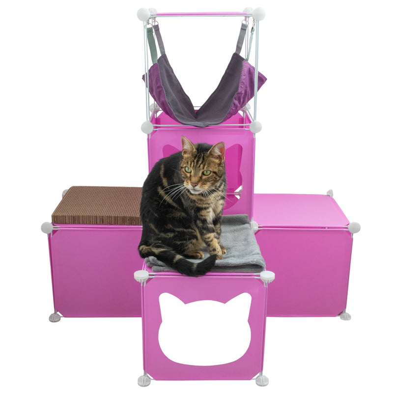 Kitty Cubby Cat Cube Play Tower MIDI