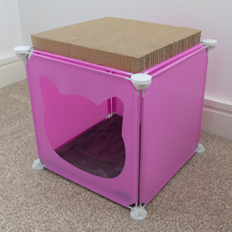 Kitty Cubby Cat Cube Play House MINI