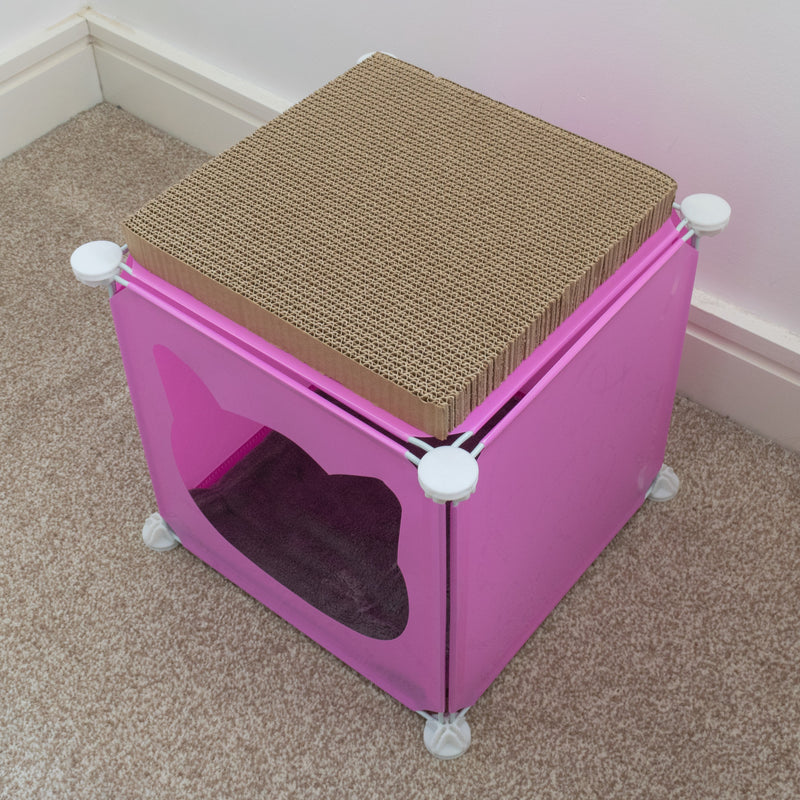 Kitty Cubby Cat Cube Play House MINI