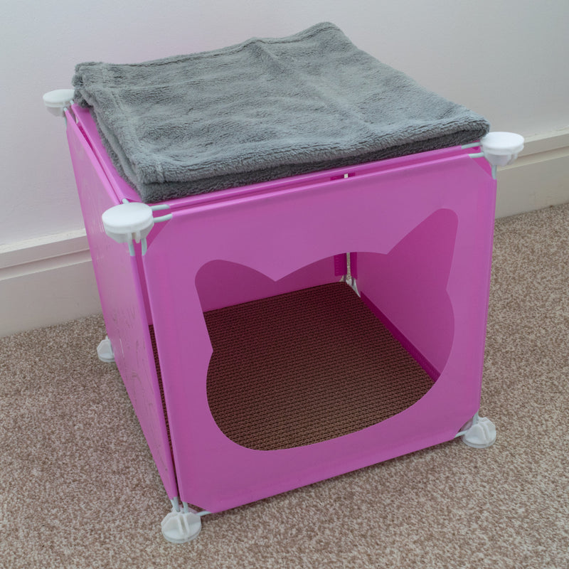 Kitty Cubby Cat Cube Play House MINI