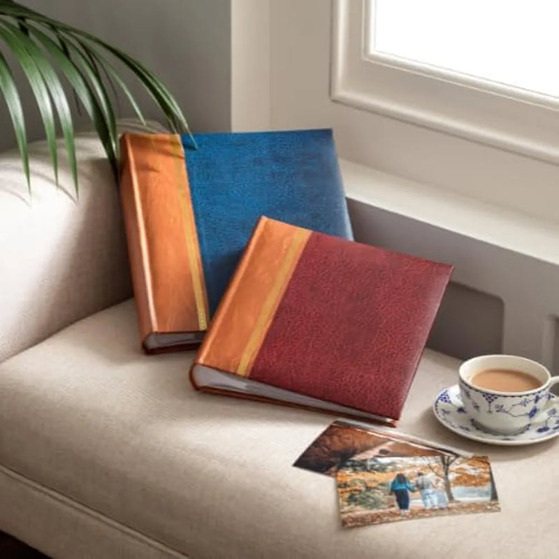 Kenro Grace 7x5 Slip In Blue Photo Album | 200 Photos