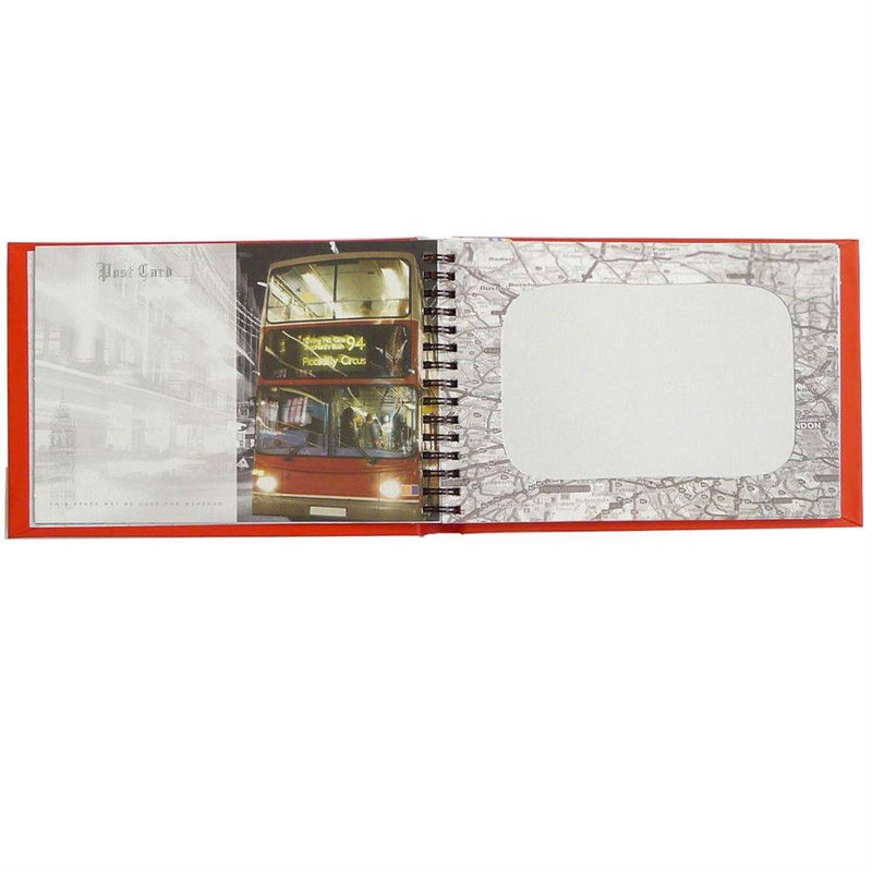 London Montage Slip In 6x4 Photo Album - 6 Photos