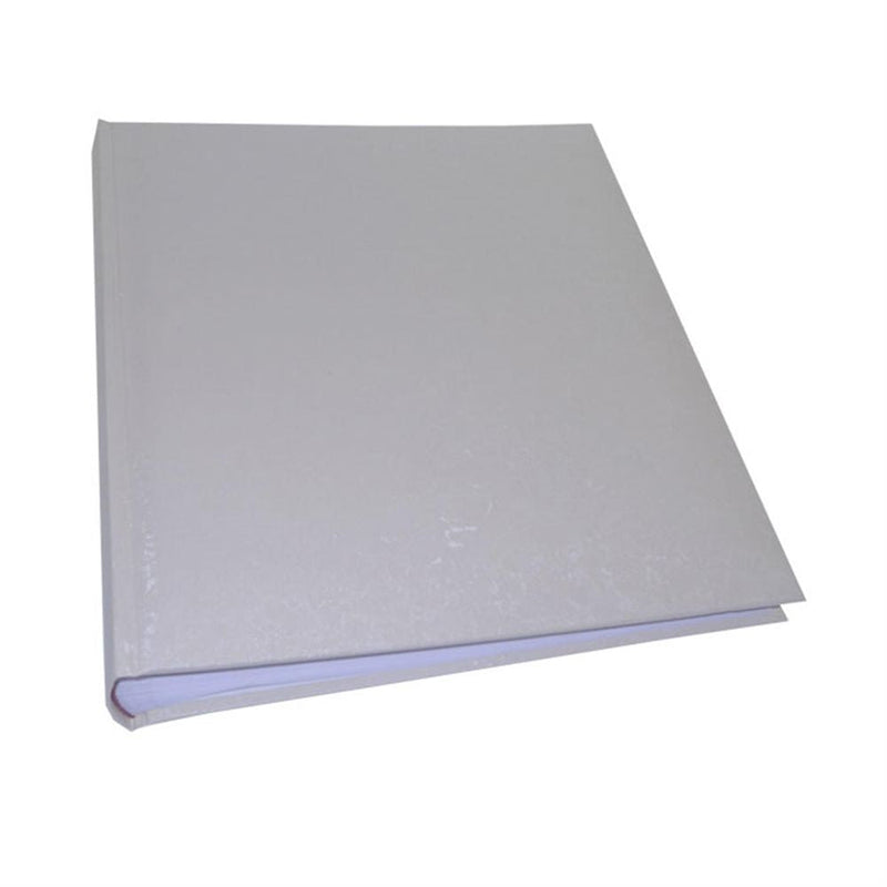Small Satin Traditional Wedding Photo Album - 60 Sides - White